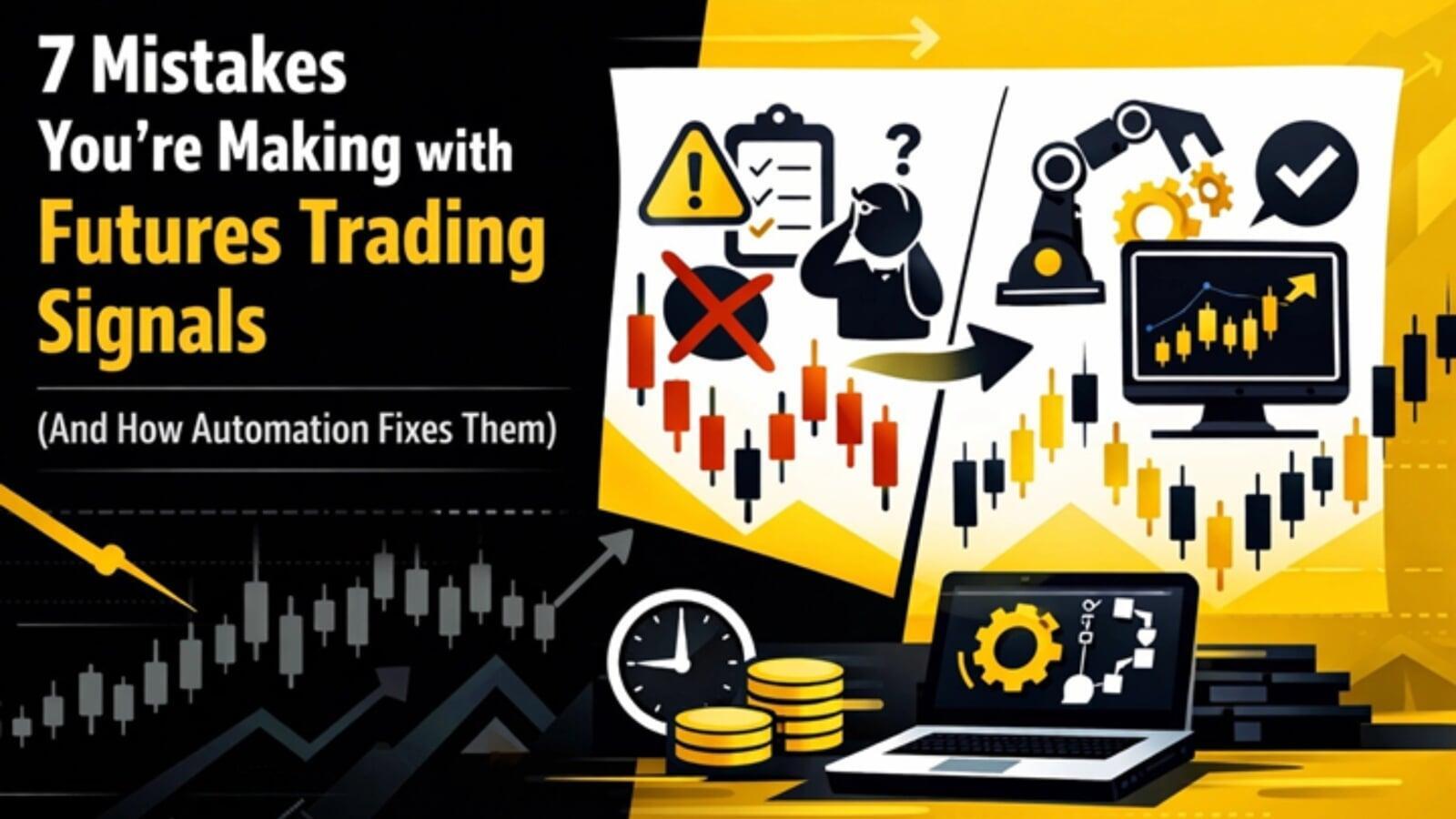 7 Mistakes You're Making with Futures Trading Signals  (And How Automation Fixes Them)